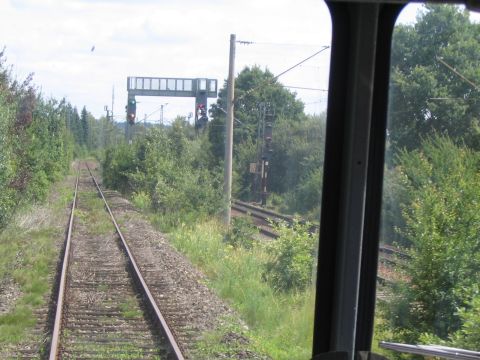 Zufahrt nach Gunzenhausen