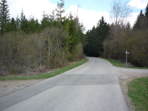 Ehemalige Brcke ber der Strae von Ingenried nach Schwabbrck