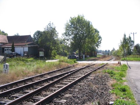 Bahnbergnge in Langenneufnach