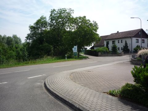 Bahnübergang über die Rheinstraße